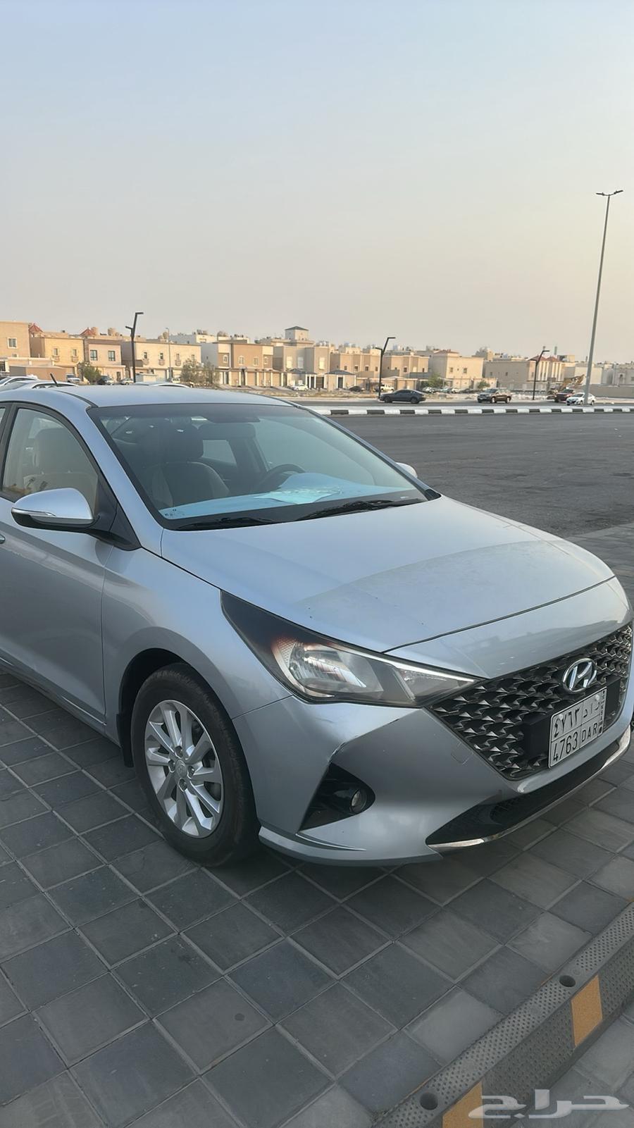 Accent 2021 with a minor dent on the right side door63667650281090111