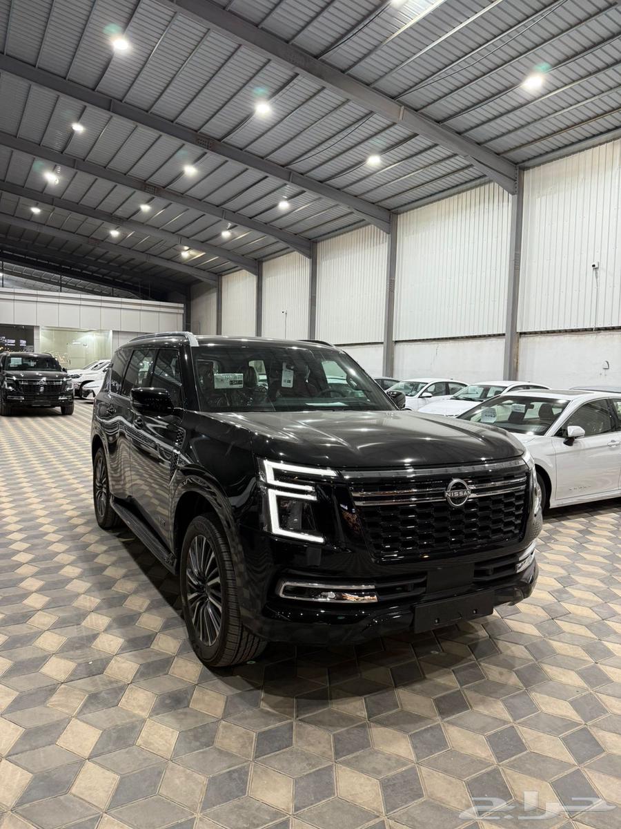 Nissan Patrol 2026 Platinum Twin Turbo Full Option with Customs Card63670327671170110