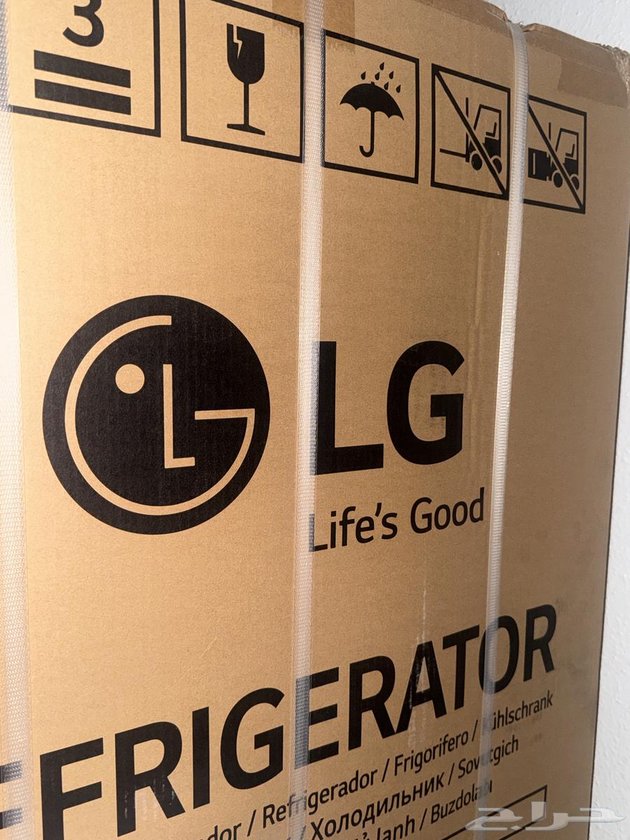 ثلاجة شركة LG   على السوم   جديدة ب كرتونها63655222528770112