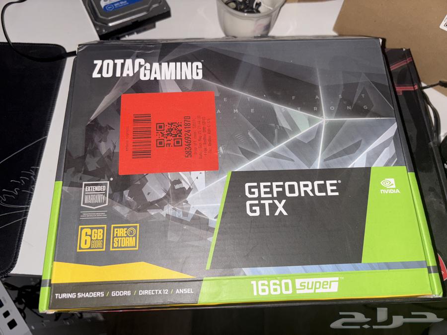 كرت شاشه 1660 سوبر gtx 166 super63655320206082111