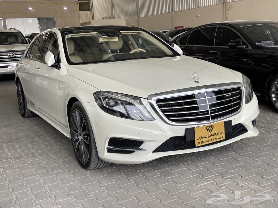 للبيع مرسيدس 2015 فل كامل 5ازرارS400 قرقاش63667650226561111