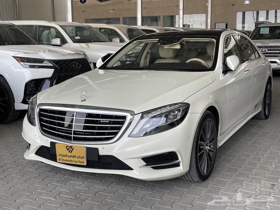 للبيع مرسيدس 2015 فل كامل 5ازرارS400 قرقاش63667650226561110
