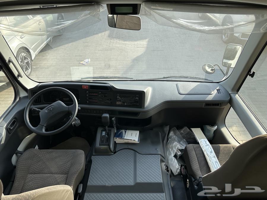 باص تويوتا كوستر 23 راكب توماتيك ديزل 2025 خليجى كاش واقساط63667764950657114