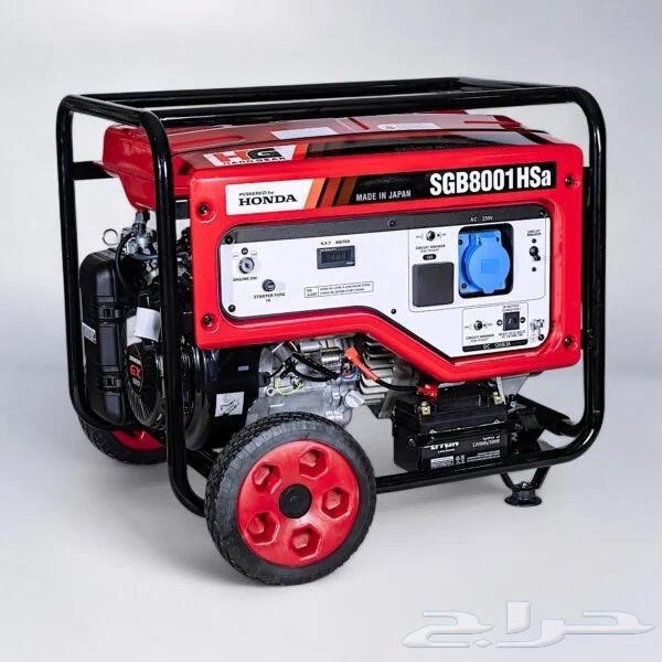 Japanese gasoline generator with Honda engine 8000 watts pure 650063655209295618110