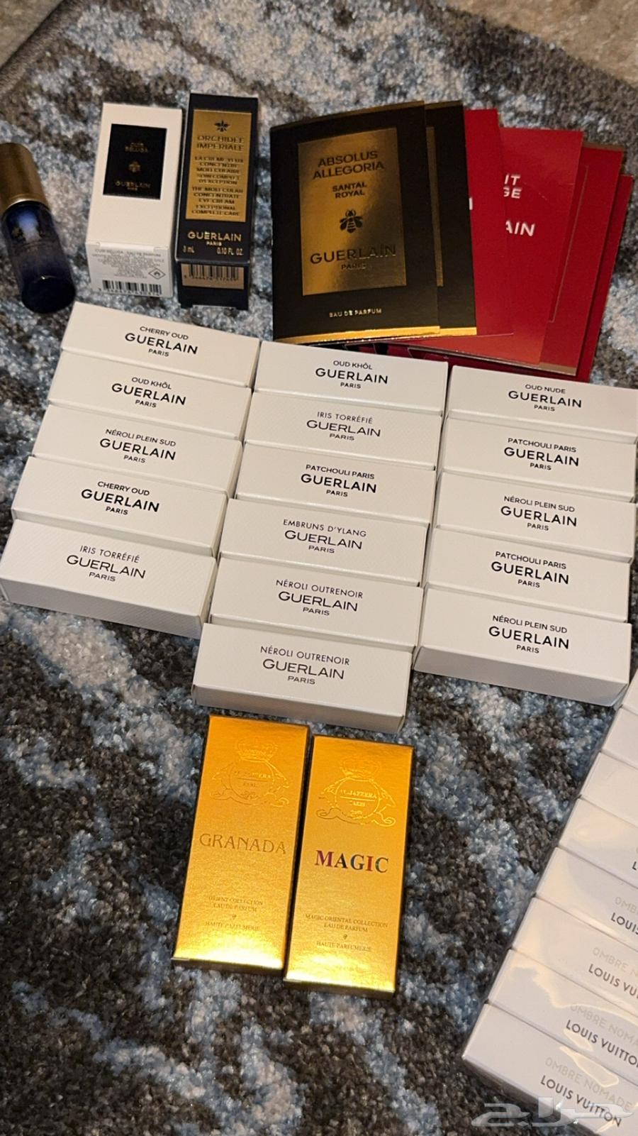 مجموعة عينات عطور من LV لويس فيتون جيرلان بانهيلقنز أمواج63655422031618113