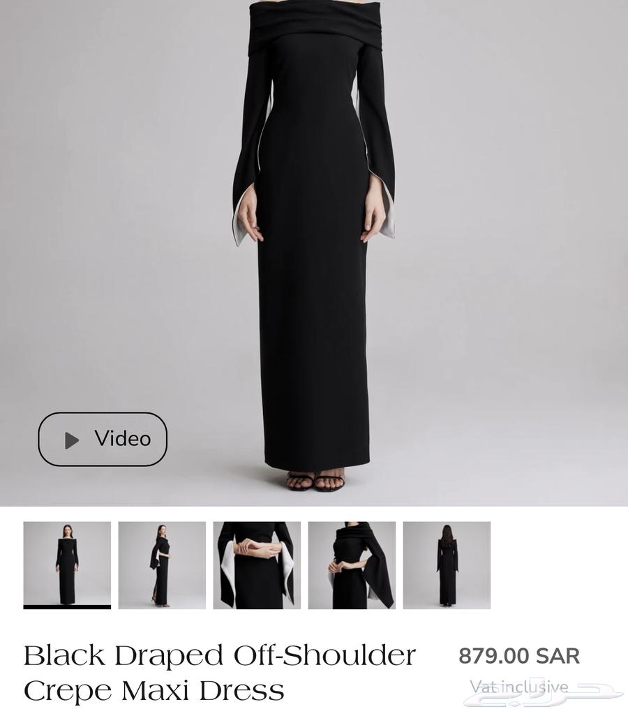 فستان الينا الاسود للبيع63655524613634111