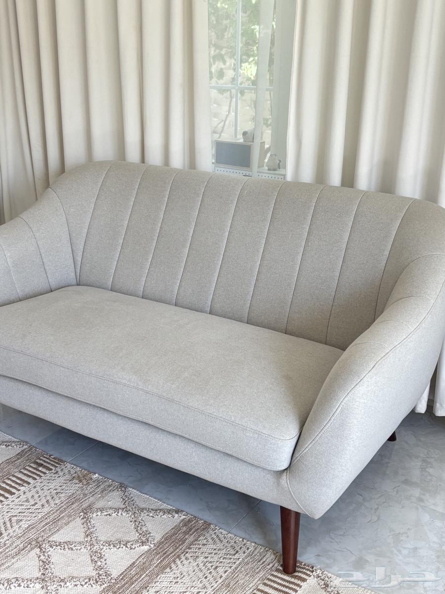 Gray Two-Seater Sofa from Home Centre63655424215426111