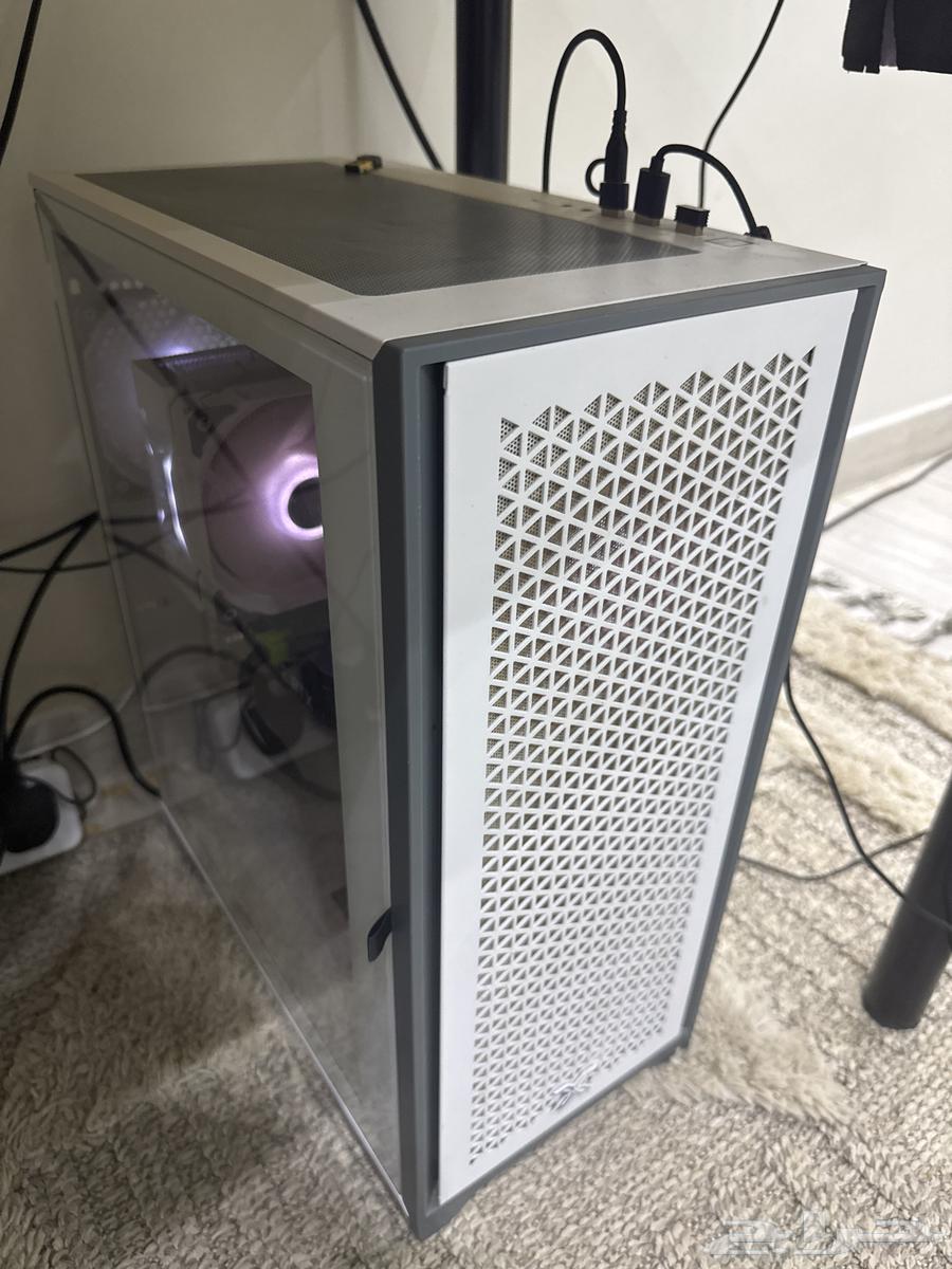 بي سي قيمنق ابيض مواصفات البي سي  كرت3060 RTX معالج i51240063655422010241111