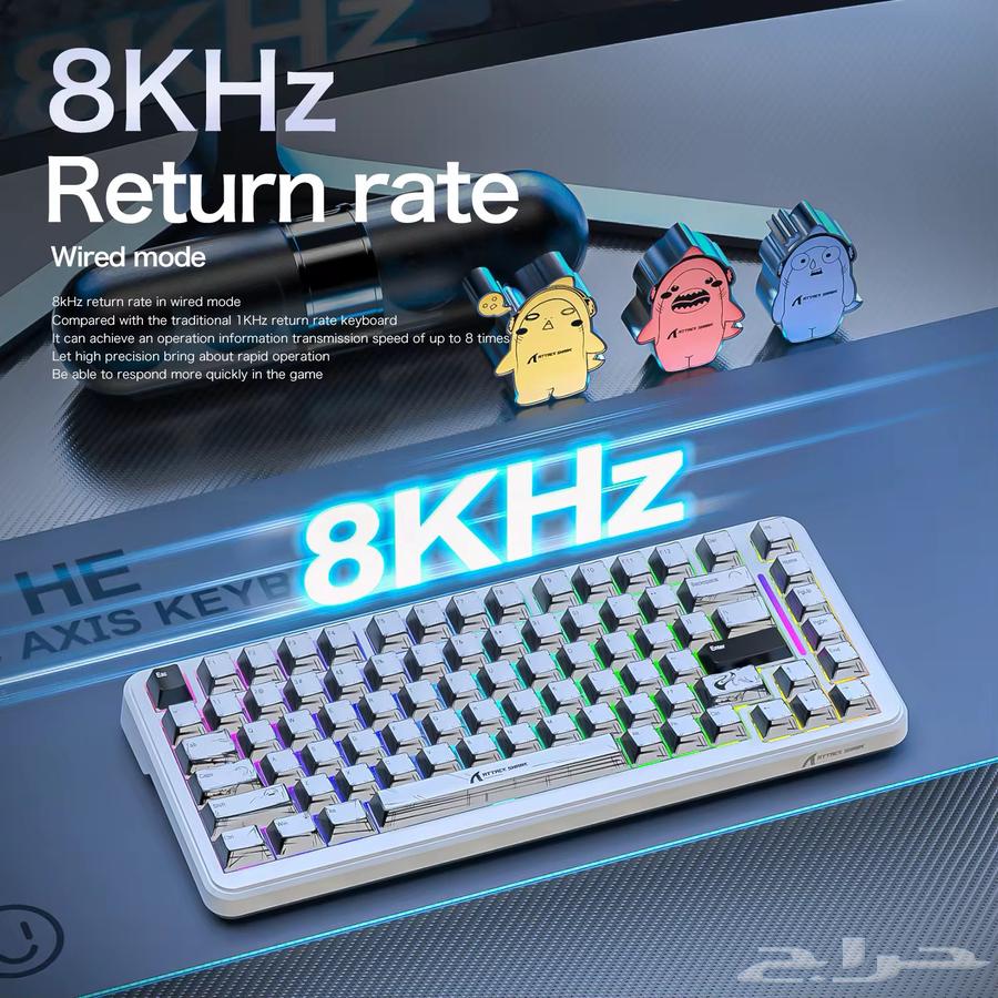 Attack Shark x82 Pro HE Magnetic Keyboard63655525925251112