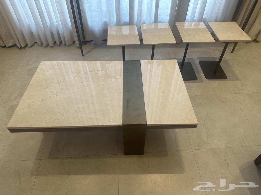 طاولة قهوة وطاولات خدمة63655423734401110