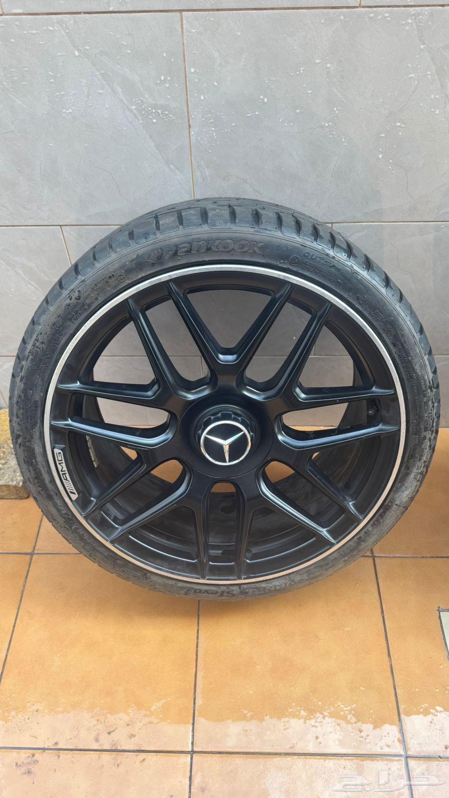للبيع جنوط مرسيدس AMG اسود63677832201091110