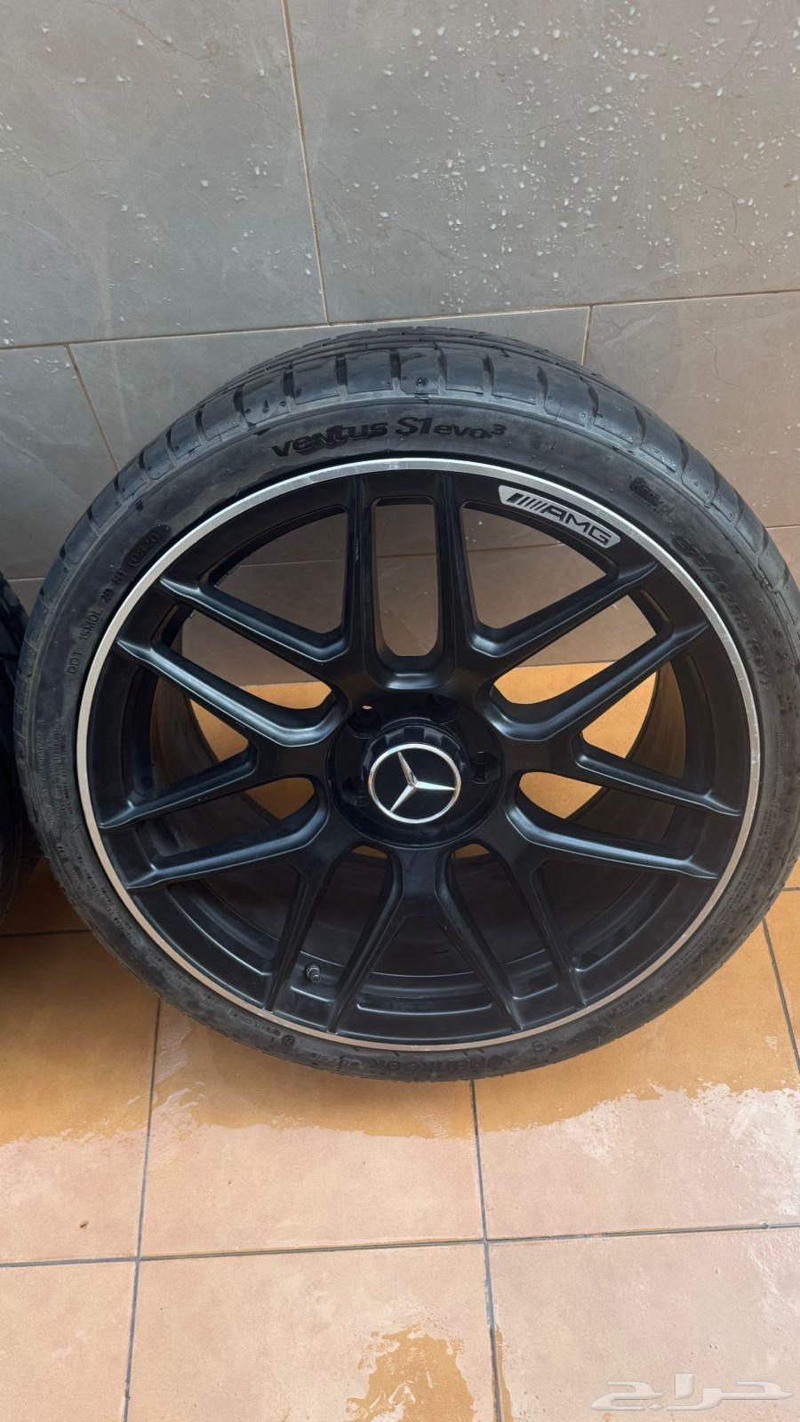 للبيع جنوط مرسيدس AMG اسود63677832201091112