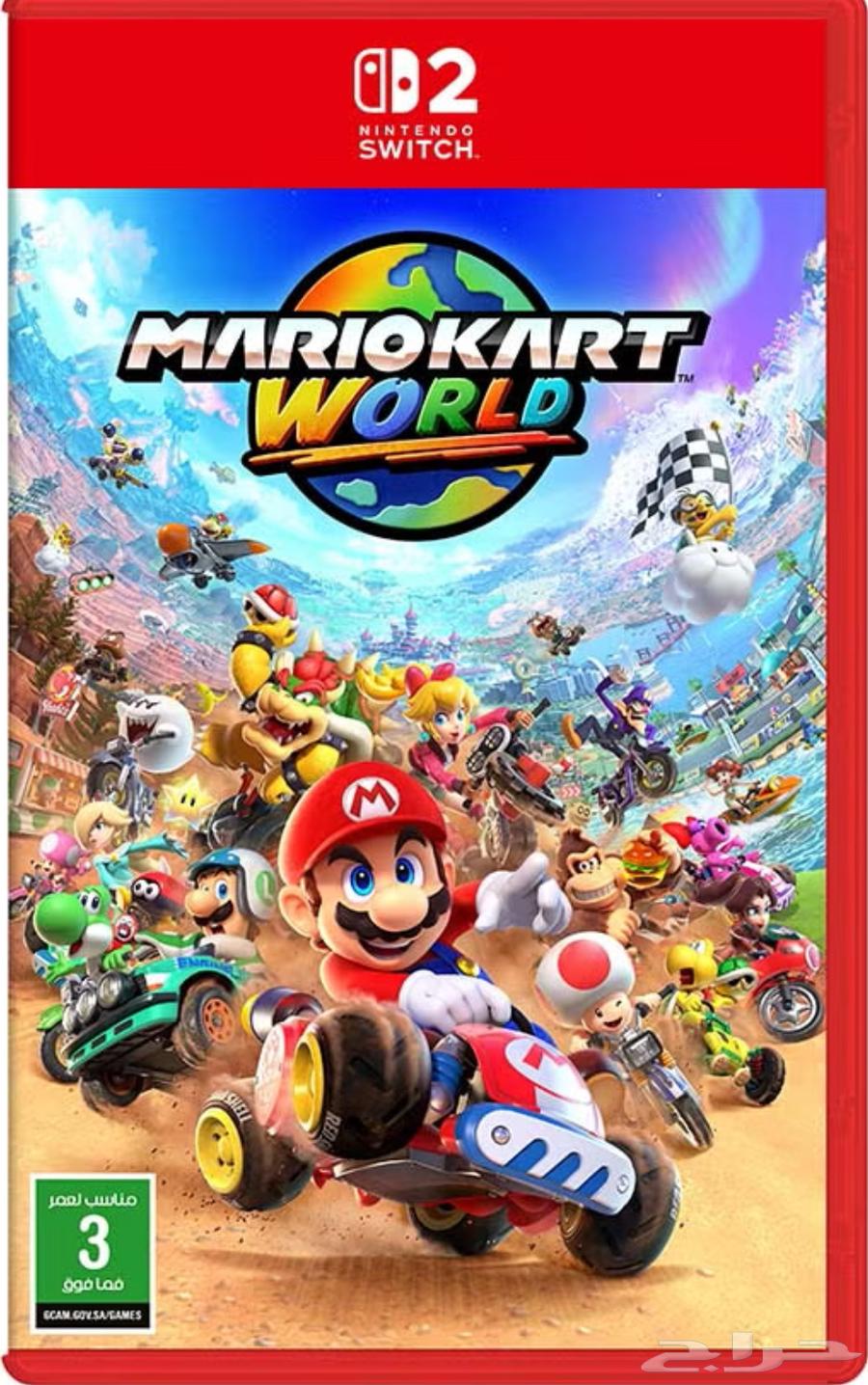 For sale Mario Kart World game for Nintendo Switch 2, like new63655507100033110