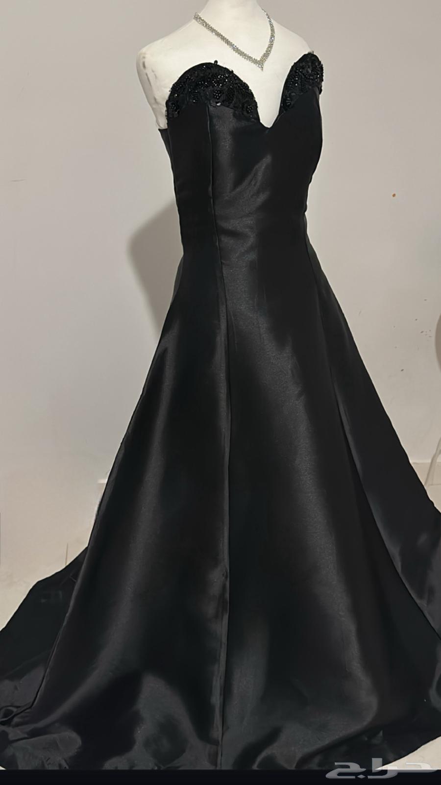 فستان مناسبات لون اسود63655616923137113