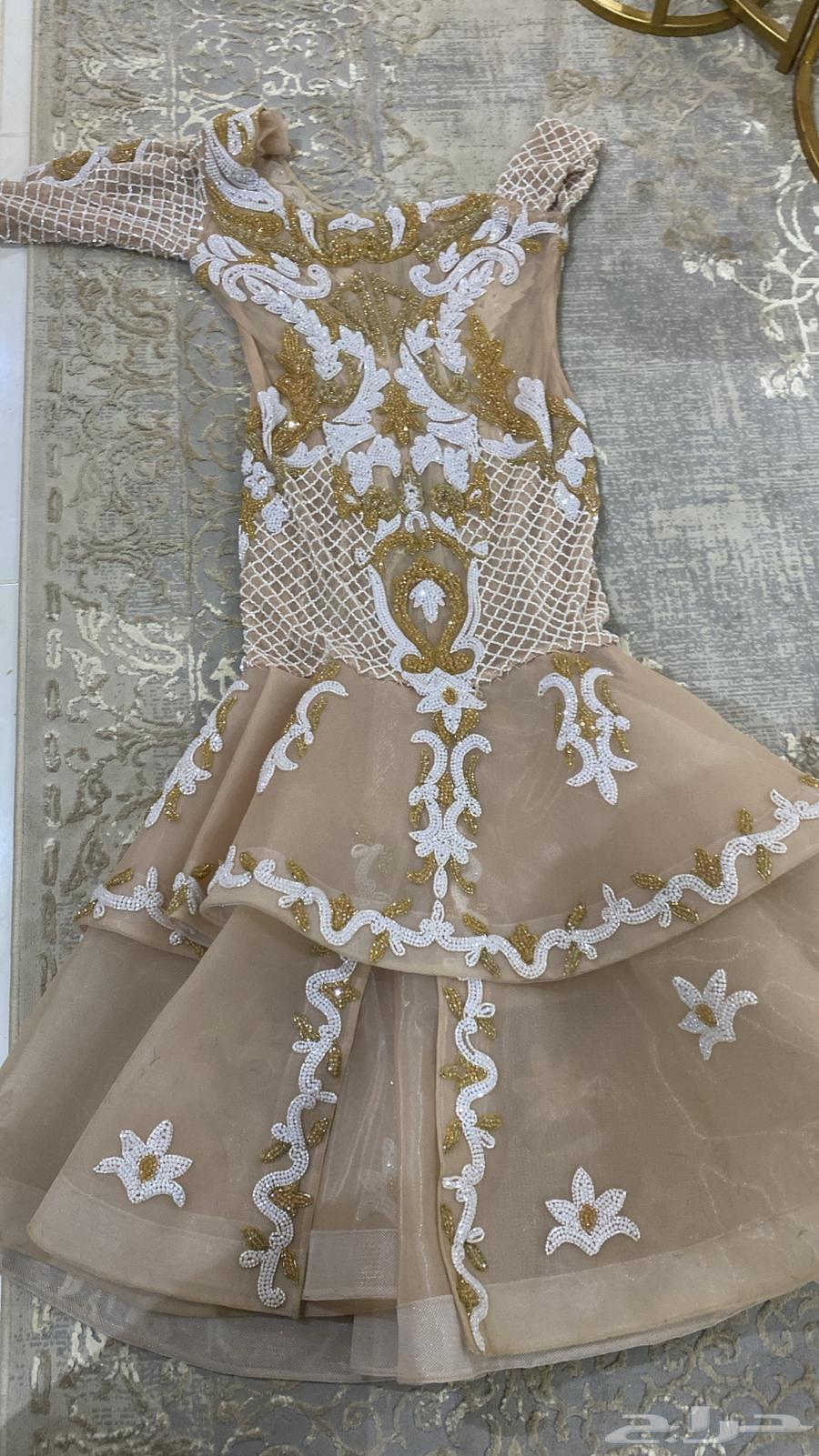 Brand-named fully hand-embroidered elegant dress for sale63667535871875113