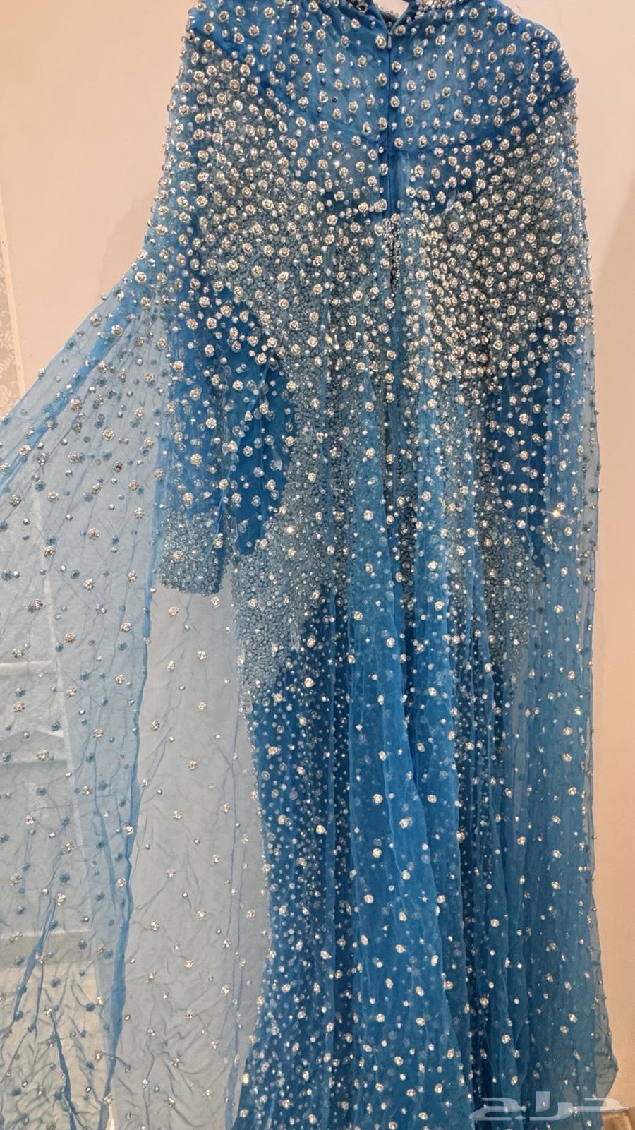 فستان زواج نظيف ولبسه وحده فقط63655714793473113