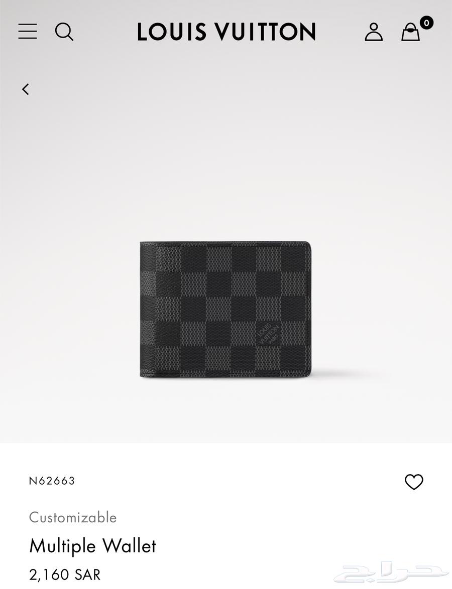 Louis Vuitton Damier Graphite Genuine New Wallet63655708262017110