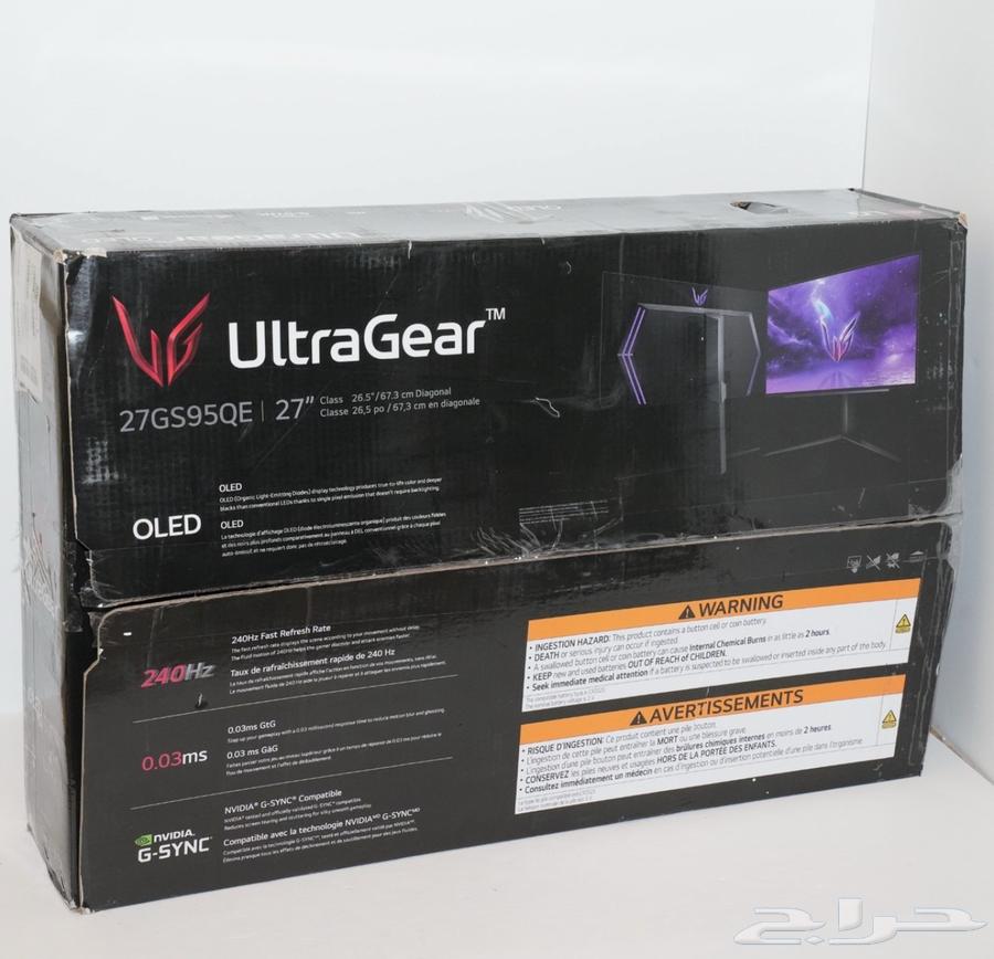 شاشة LG ULTRAGEAR OLED63655614543234110