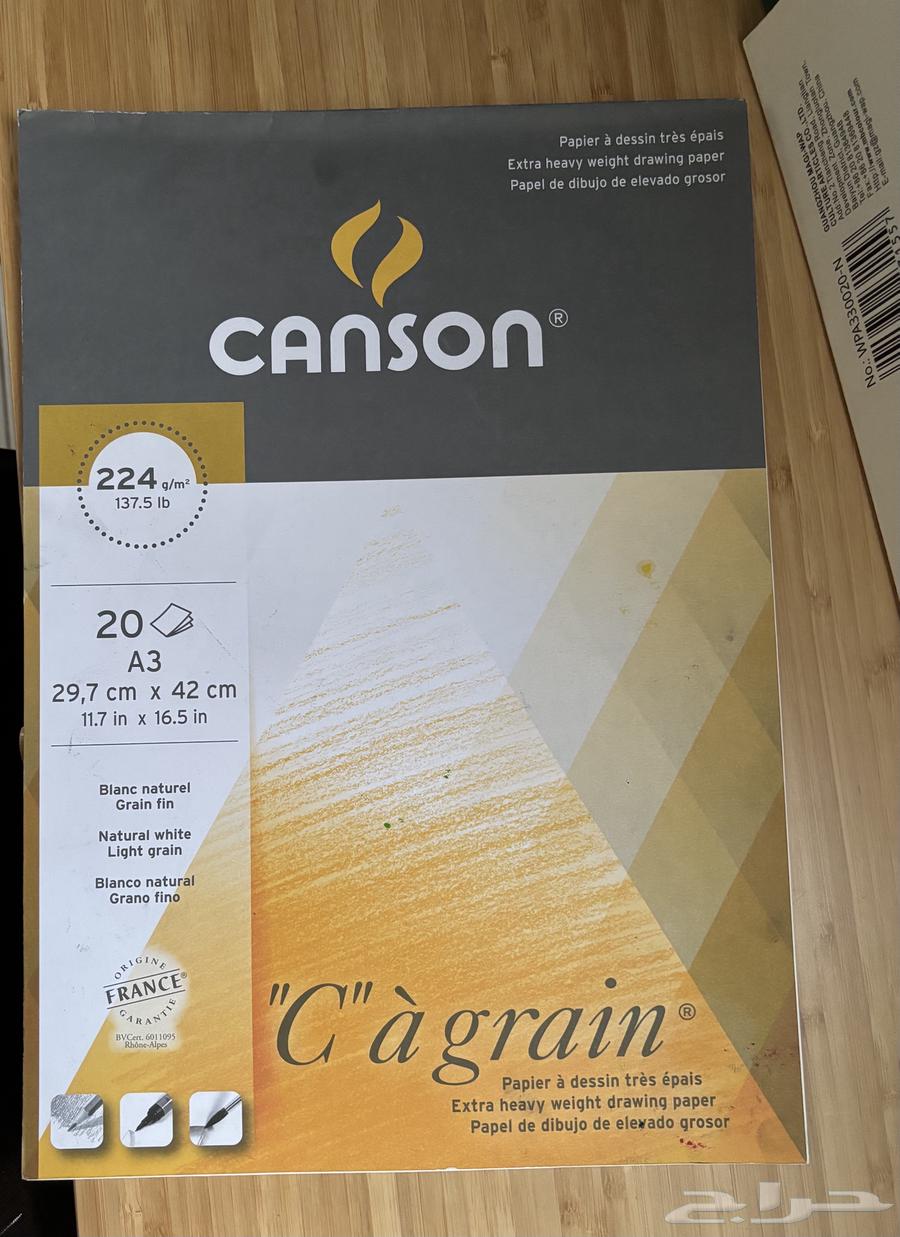 A3 Canson Sketchbook - Pencil - Charcoal Pencils63655615705346110