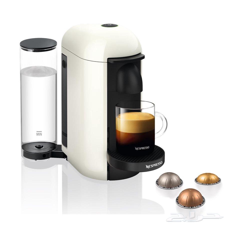 Nespresso Vertuo Plus Coffee Machine  White   Aeroccino63655707577985111