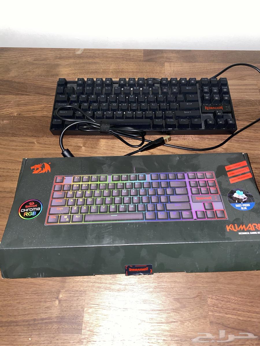 REDRAGON Red Raccoon Keyboard (Blue Switch) Keycaps63655622522370110