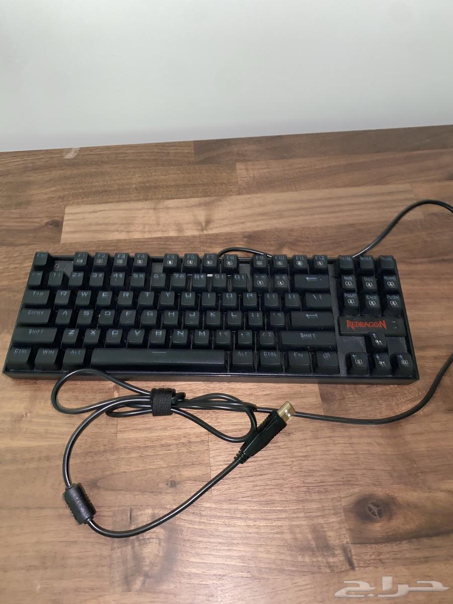 REDRAGON Red Raccoon Keyboard (Blue Switch) Keycaps63655622522370111