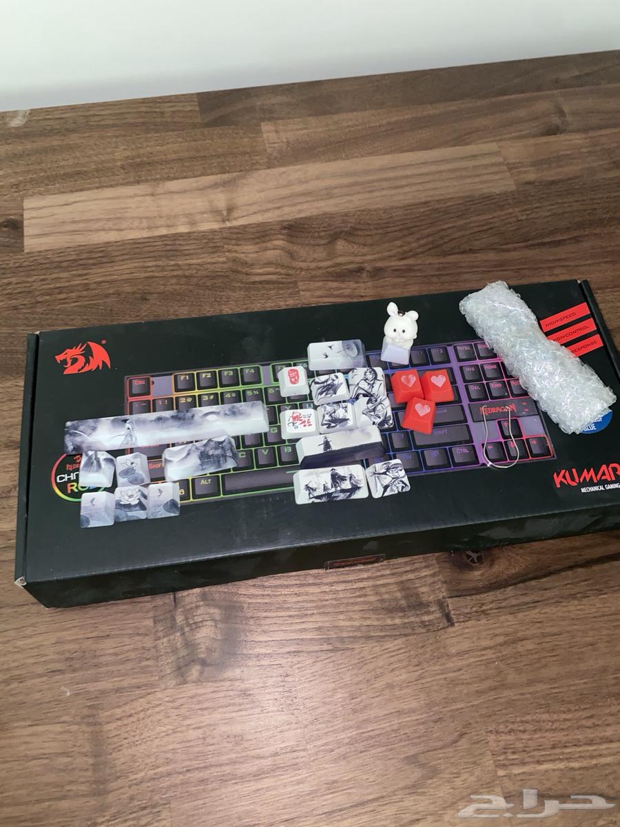 REDRAGON Red Raccoon Keyboard (Blue Switch) Keycaps63655622522370112