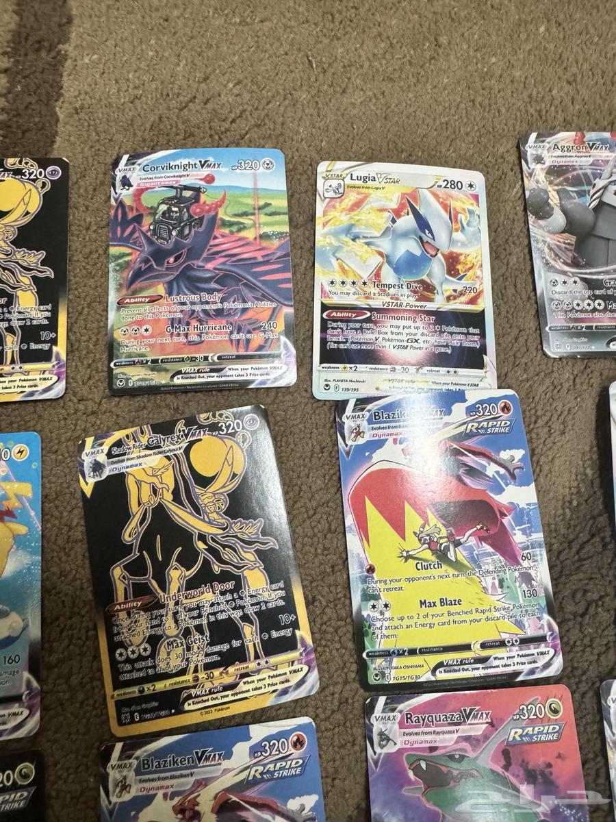 Pokemon cards, 21 rare cards and 43 common cards, total of 64 cards63655620938882112