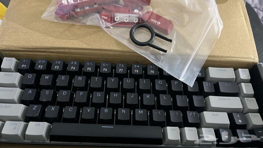 New red switch keyboard with box63667539586690111