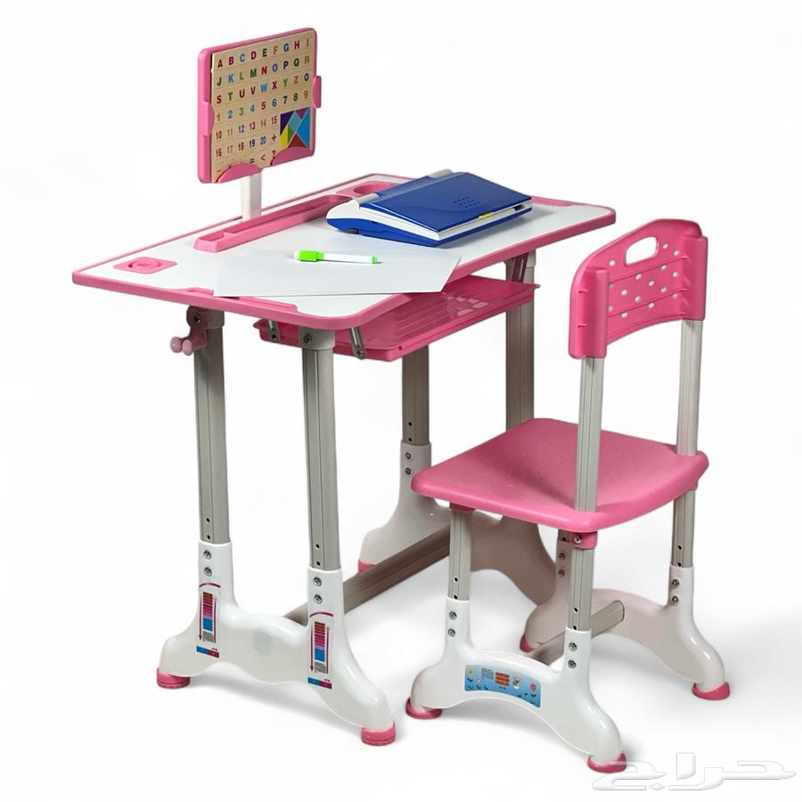 Adjustable Height Study Table with Chair - Study Desk with Drawer63656974725249113