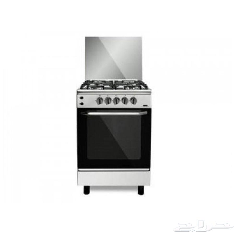 First Chef Gas Oven 4 Burners - Stainless Steel63667546522115111