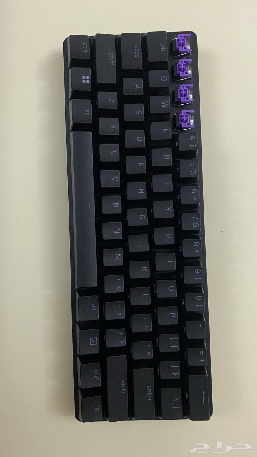 Razer purple switch keyboard negotiable63667543762177112