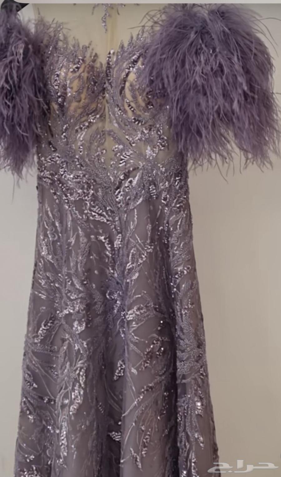 Luxurious evening dress, beige color, size 16, new63667555264257111