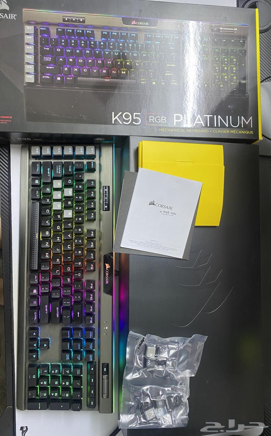 CORSAIR K95 RGB Platinum Mechanical Gaming Keyboard63667549181569113