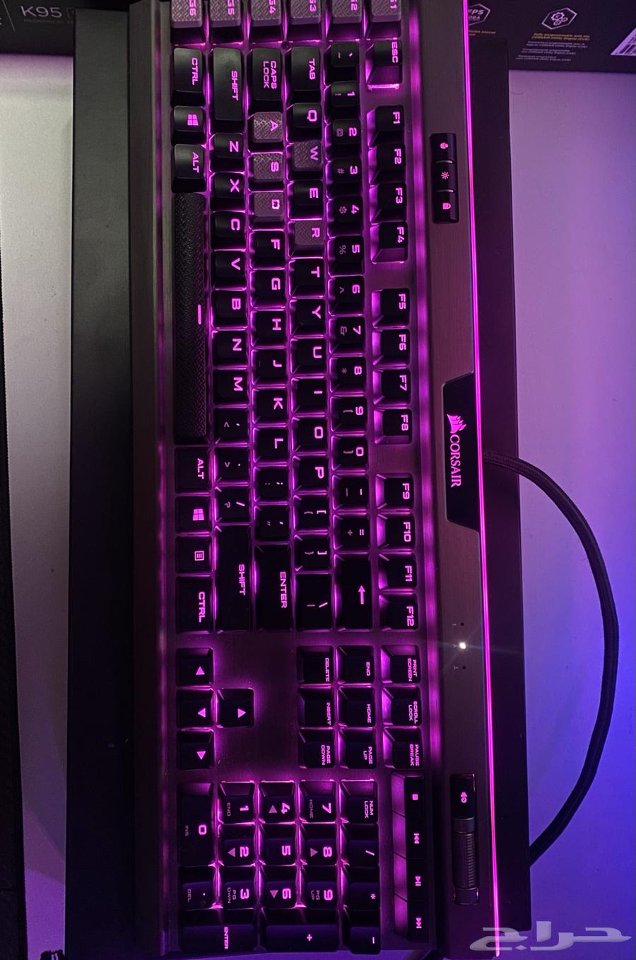 CORSAIR K95 RGB Platinum Mechanical Gaming Keyboard63667549181569112