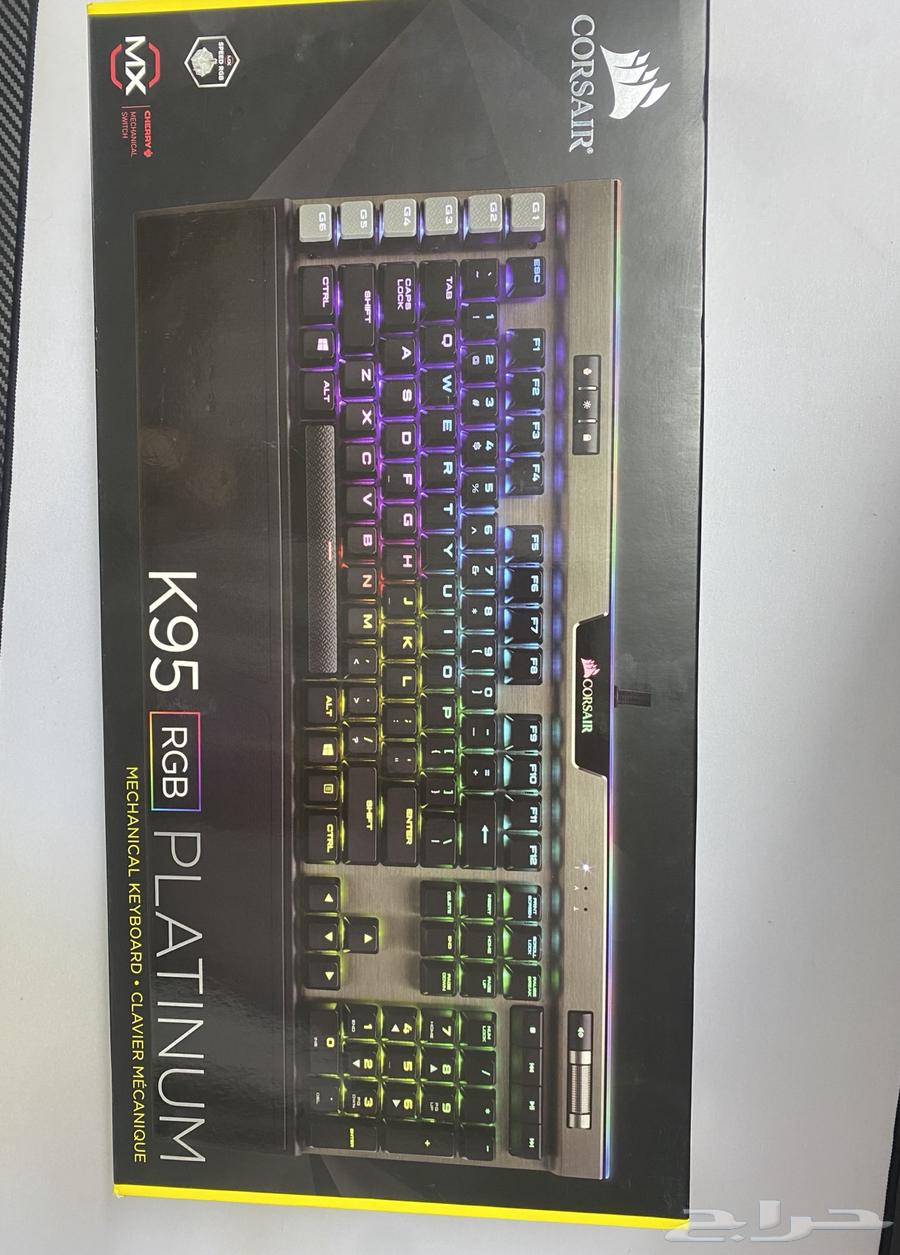 CORSAIR K95 RGB Platinum Mechanical Gaming Keyboard63667549181569114