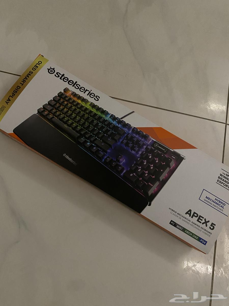Steel Series Apex 5 Keyboard63667542917249110