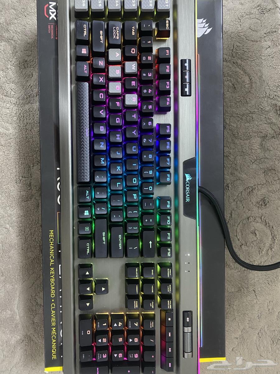 CORSAIR K95 RGB Platinum Mechanical Gaming Keyboard63667549181569110