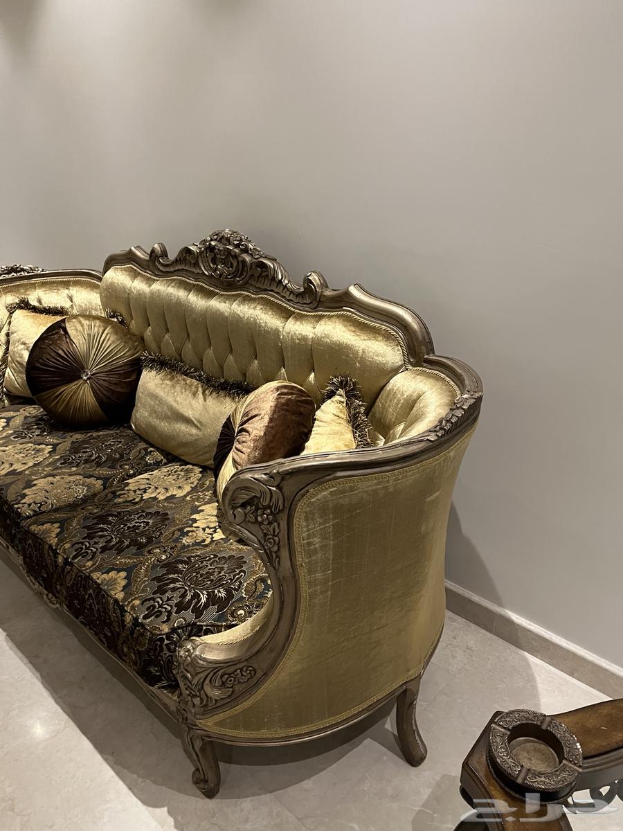 Four-piece living room sofa (golden)63667803559425113