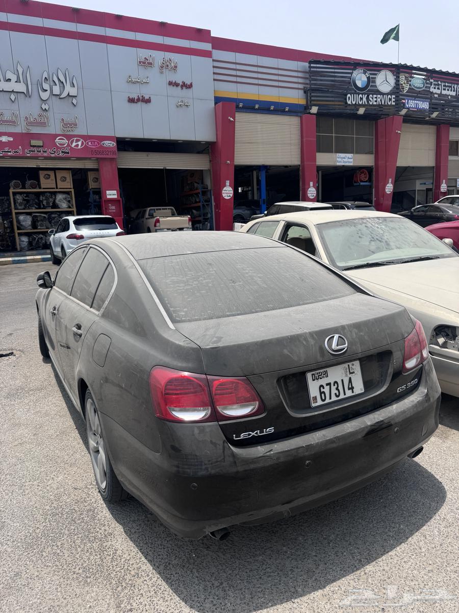لكزس 2008 350 اسود جديد فيه المكينه بس63699260104577111