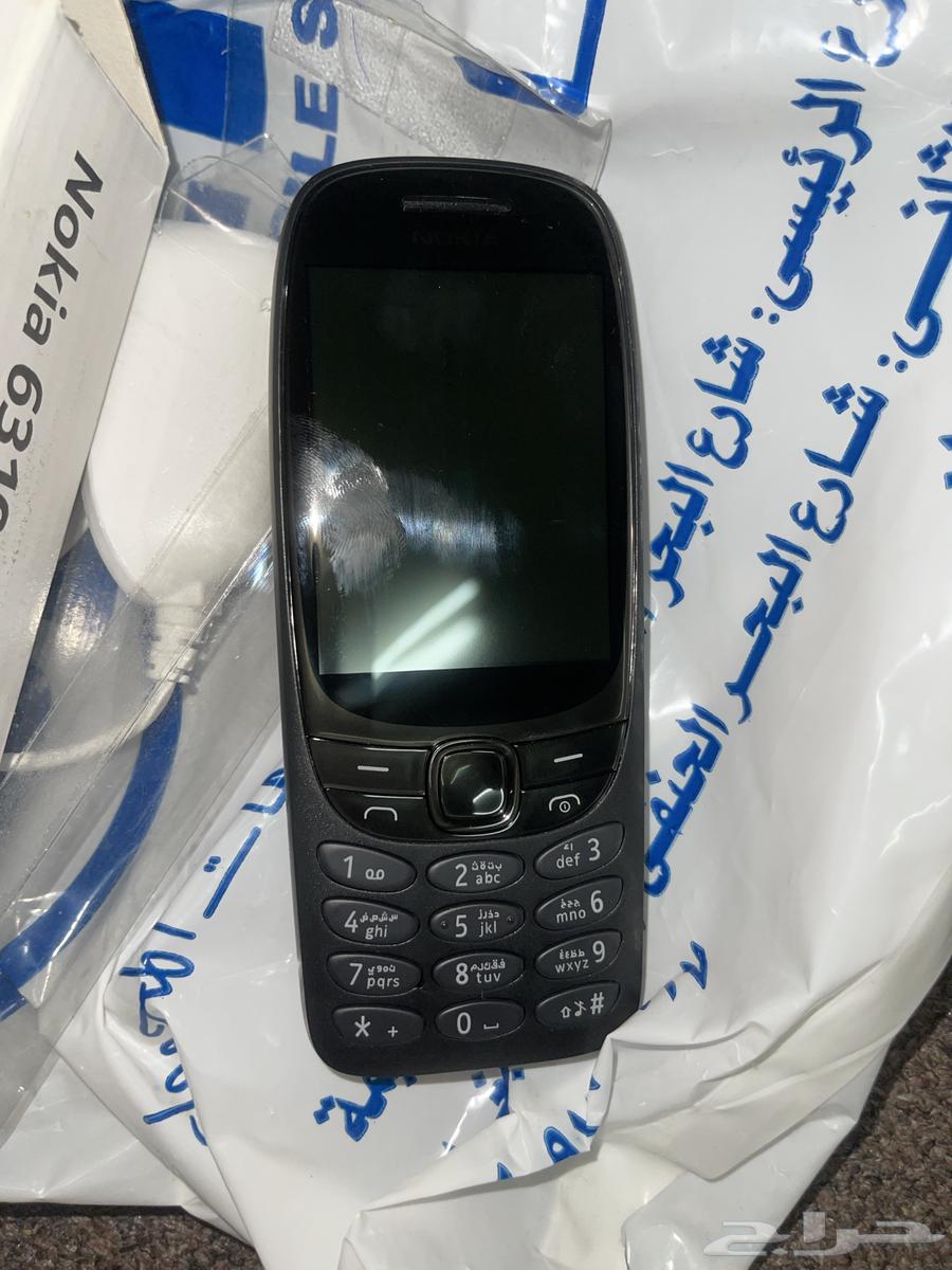 Nokia 6310 Black 2 Sim New Unused Price 120 Riyal63667801379330111