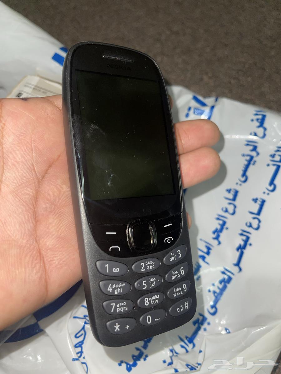 Nokia 6310 Black 2 Sim New Unused Price 120 Riyal63667801379330113
