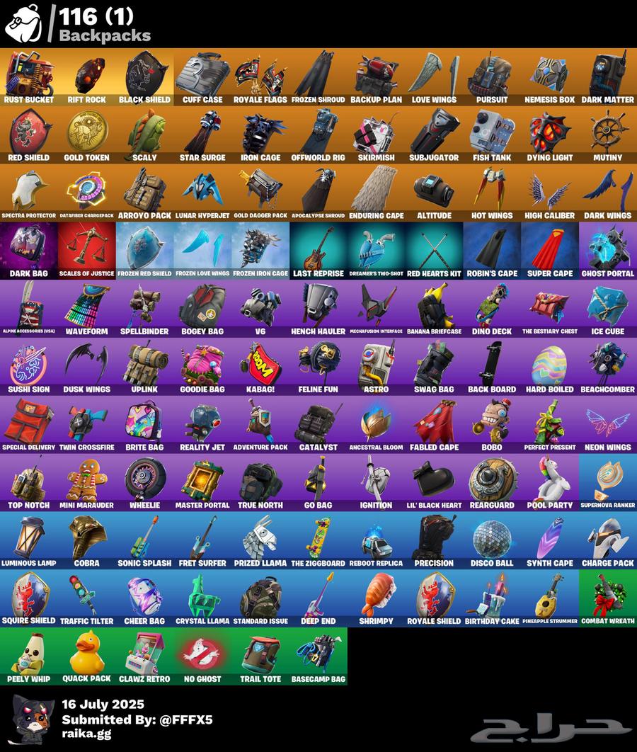 Fortnite, Professor, and Rarities Account63667802509442111