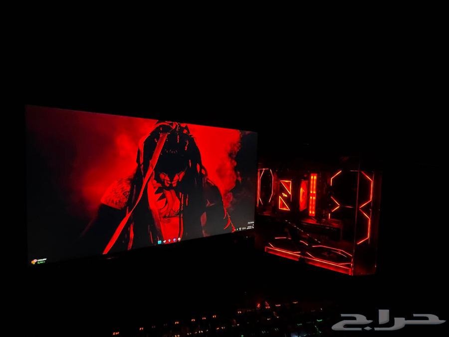 تجميعة بي سي قيمنق 5060 ti مع شاشة قيمنق مستعمل جديد63667544671747111