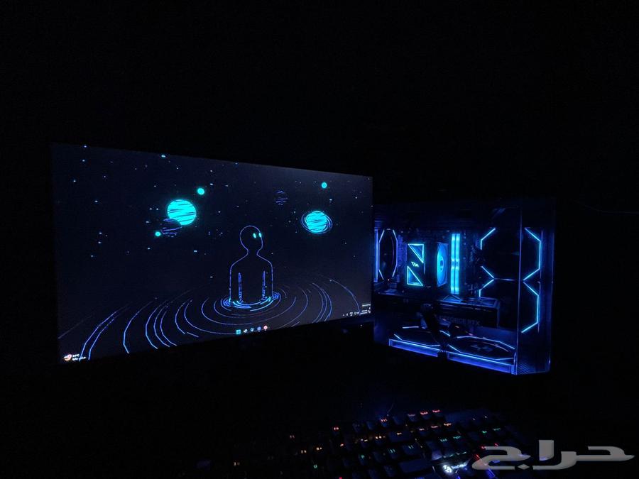 تجميعة بي سي قيمنق 5060 ti مع شاشة قيمنق مستعمل جديد63667544671747113