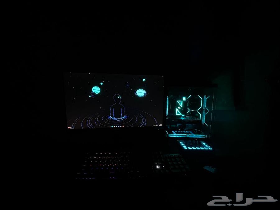 تجميعة بي سي قيمنق 5060 ti مع شاشة قيمنق مستعمل جديد63667544671747110