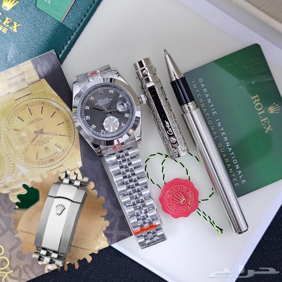 Rolex and Cartier Watches and Pens63667549107331111