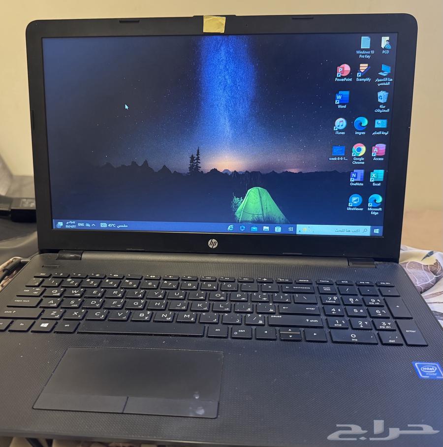لابتوب HP15 أسود63667693678337113
