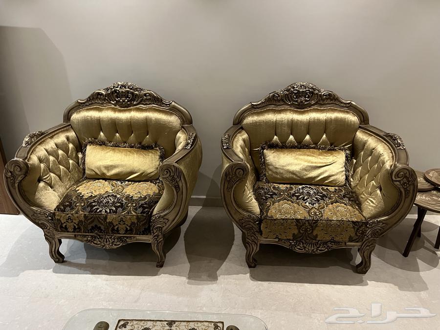 Four-piece living room sofa (golden)63667803559425112