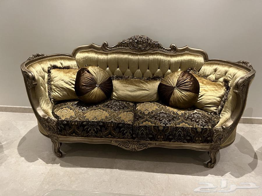 Four-piece living room sofa (golden)63667803559425111